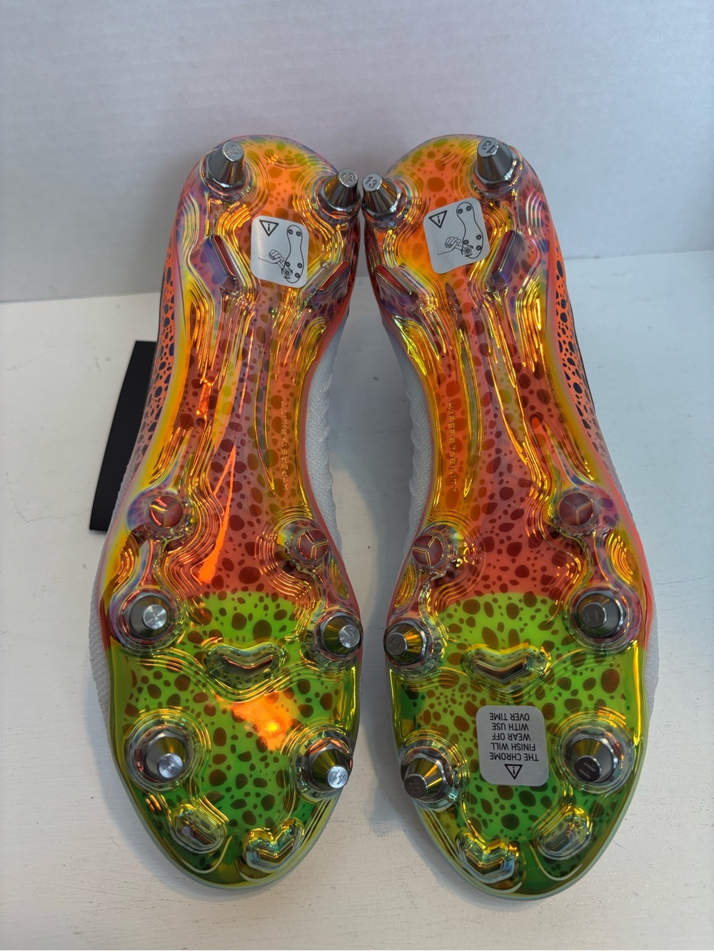 Nike Phantom GX2 Elite SG-Pro Soccer Cleats Safari Pack Size US Men’s 7 NEW - Picture 7 of 8
